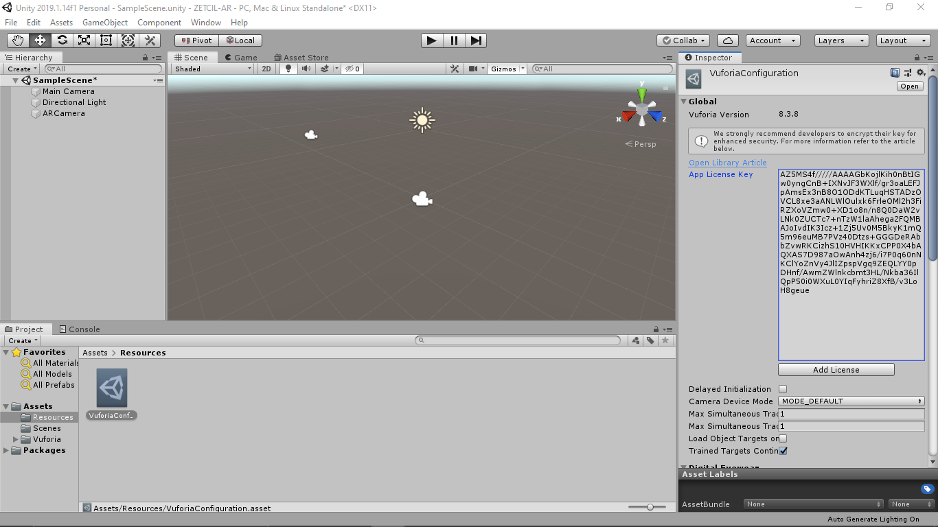 Unity Vuforia Tutorial 01 Battle AR Hello World