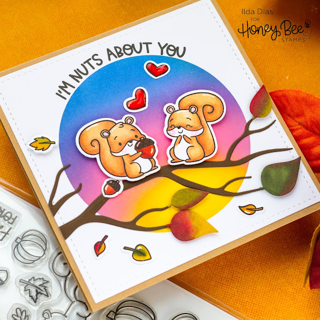 I Love Doing All Things Crafty: I'm Nuts About You Fall Scene Card ...