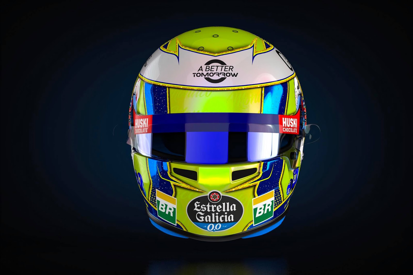 Racing Helmets Garage: Bell HP77 L.Norris Monaco 2019 by MDM Designs ...