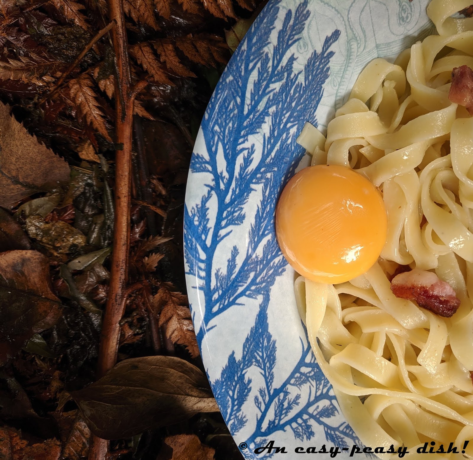 An Easy Peasy Dish Roman Carbonara Pasta Pates Romaines A La