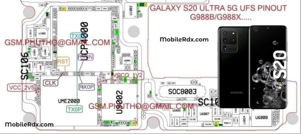 Testpoint Samsung Galaxy S20 Ultra