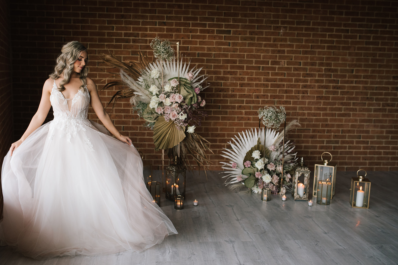 on the aisle blog | ballerina bridal shoot jennifer burch photography central coast weddings nsw bridal gowns floral design pinic setup cake