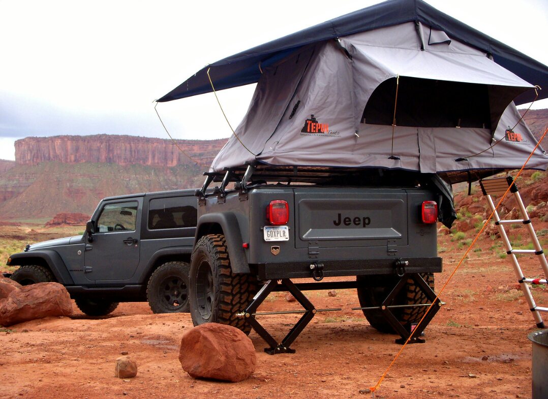 2 Door Jeep Roof Top Tents | Everything about soft and hard shell roof tents  for 2door jeeps -