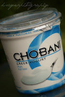 Plain 0% Chobani Yogurt