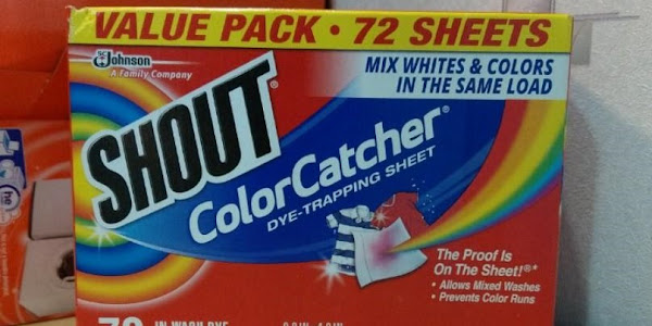 [門市現貨$108/72張] Shout Color Catcher洗衣吸色紙
