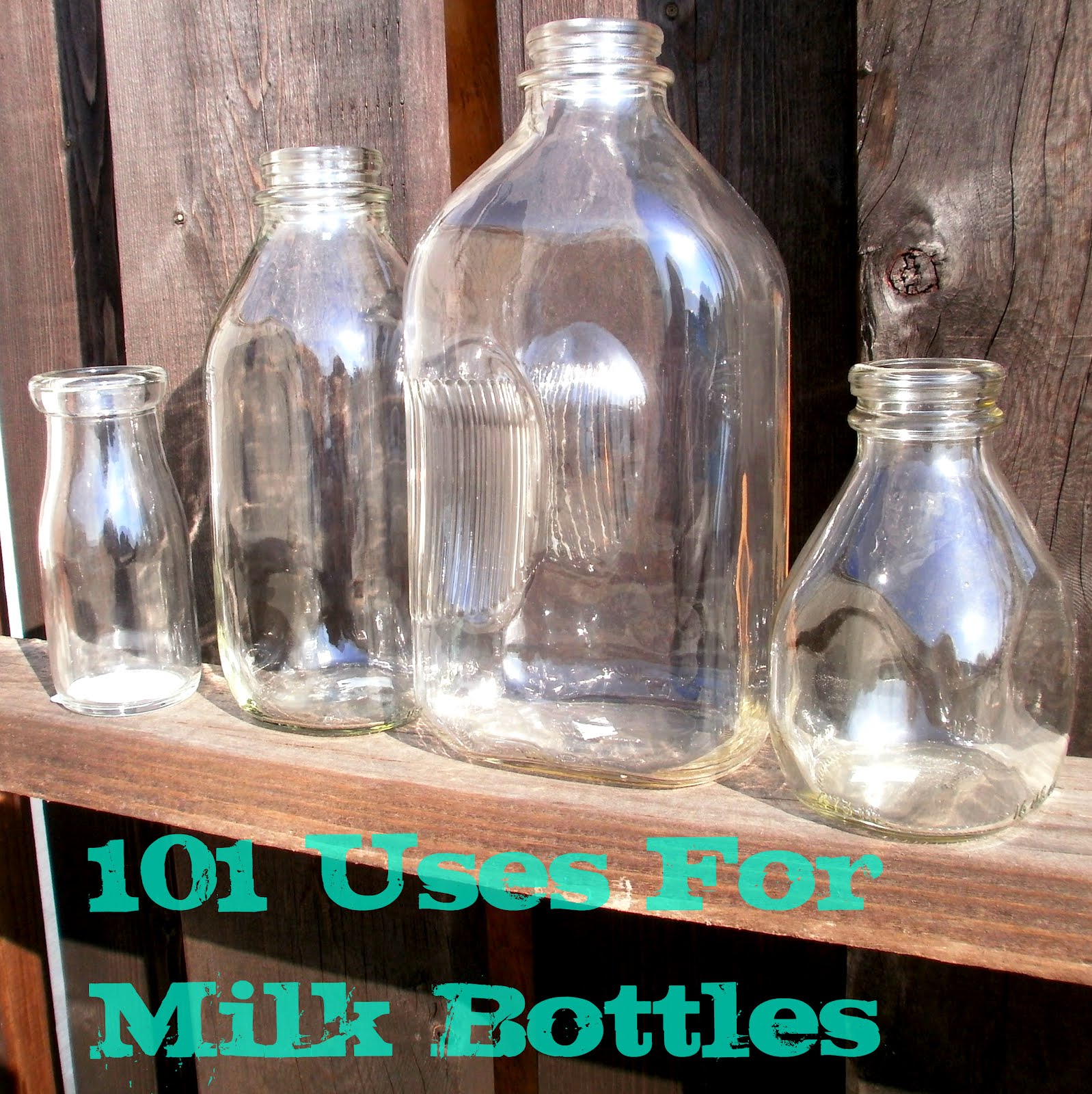 Red Hill General Store 101 Glass Milk Bottle Uses