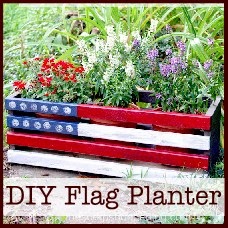 diy flag planter