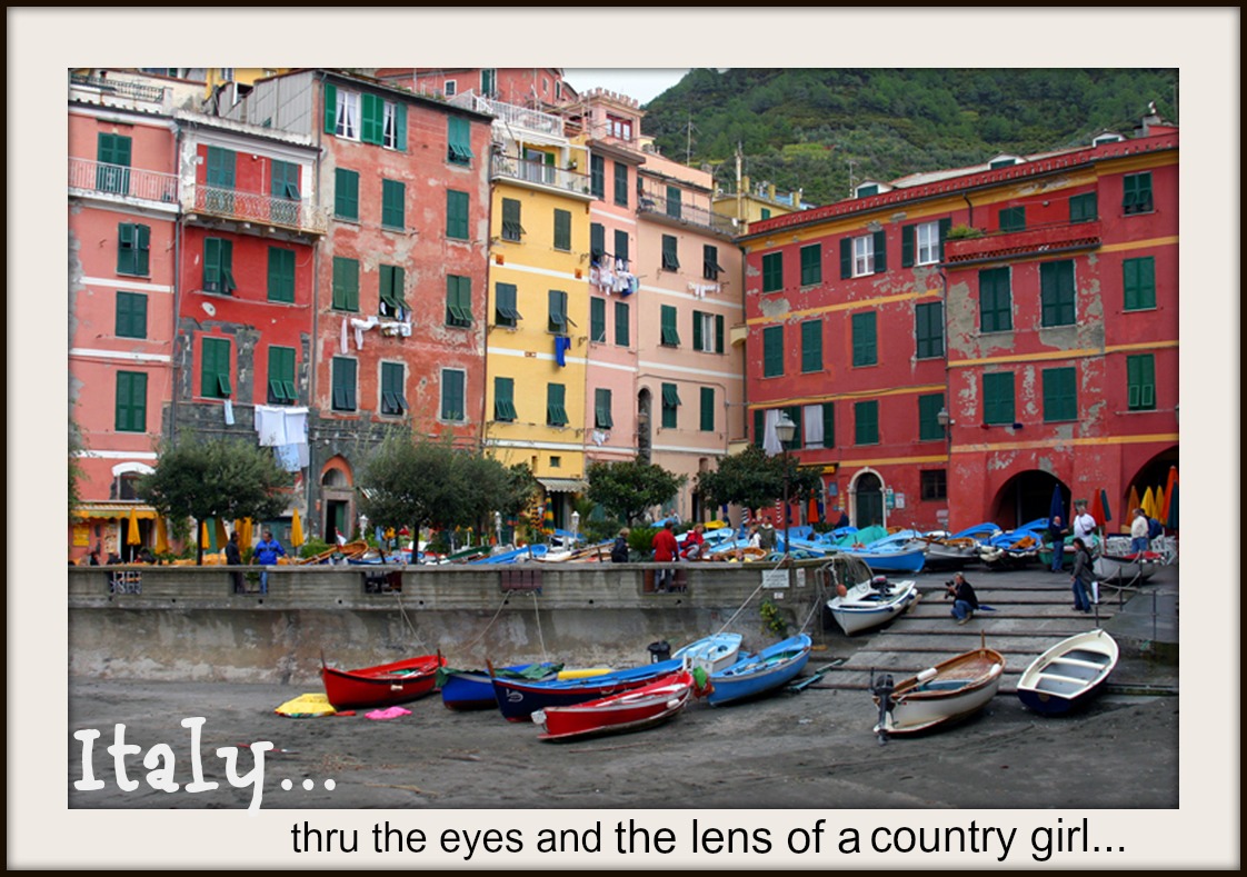 ITALY......thru the eyes and the lens of a country girl...