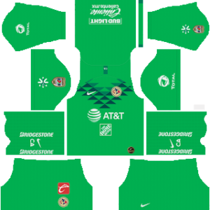 club america kit dream league soccer
