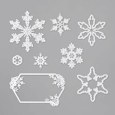 So Many Snowflakes Stampin'Up! ソーメニースノーフレークダイセット写真をクリックすると製品詳細をご覧いただけます。