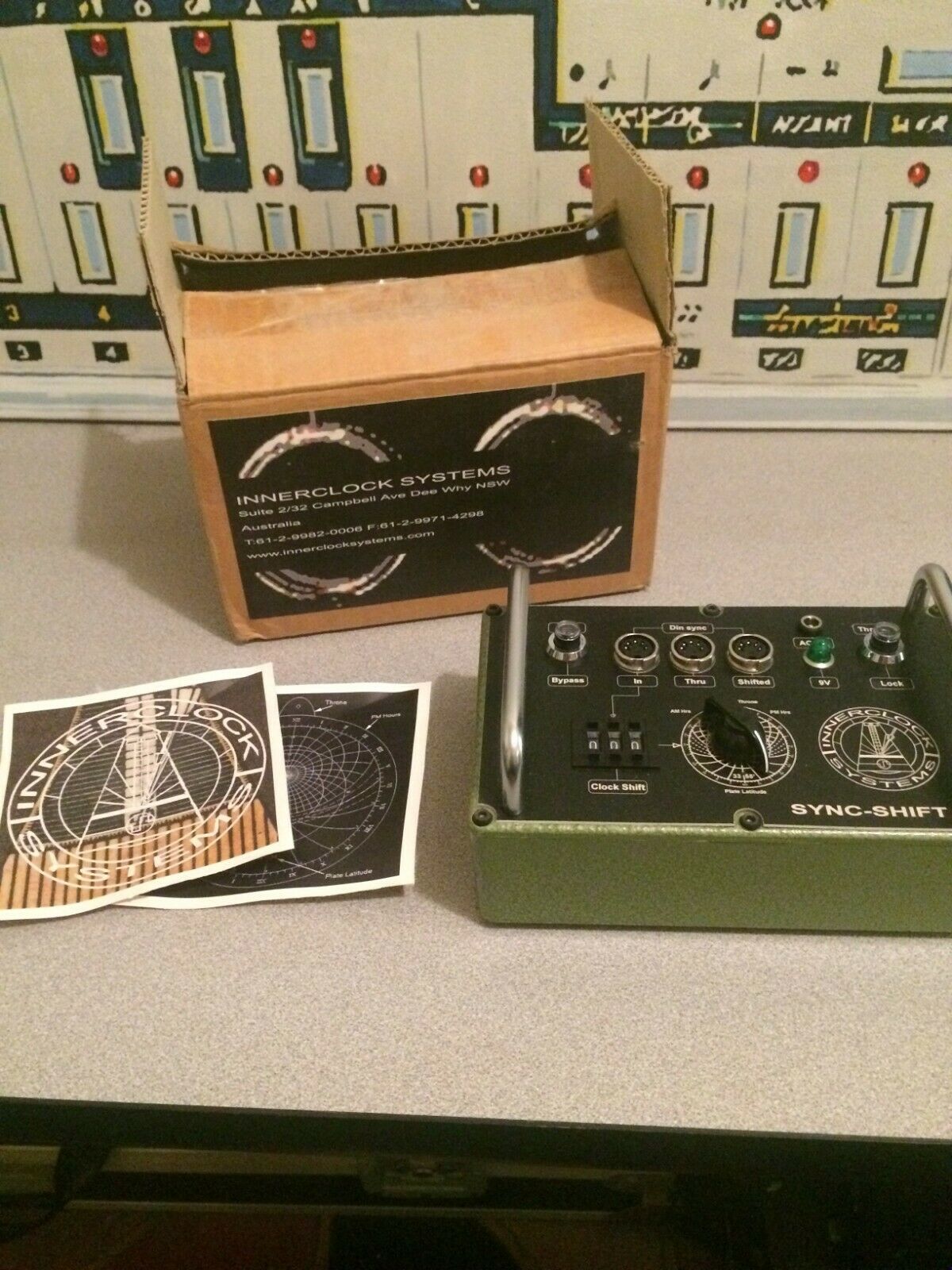 MATRIXSYNTH Innerclock Sync Shift & Propellerhead Balance Audio Interface