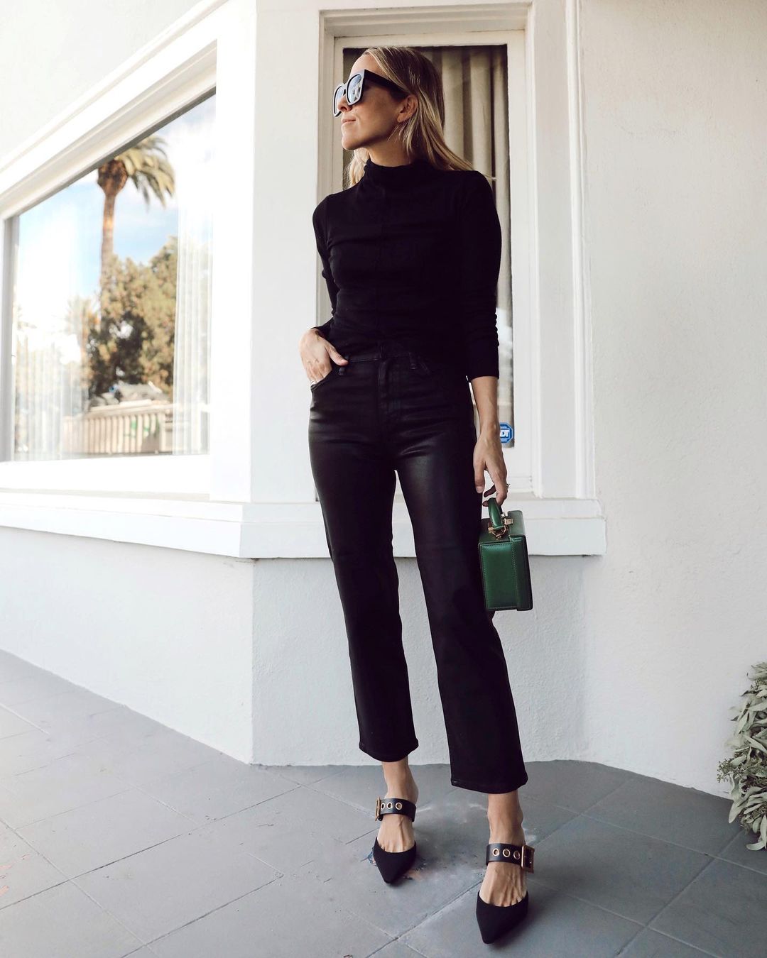 This All-Black Look Can Take You From Day to Night