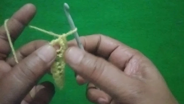 How to make crochet leaf 🌿||#क्रोशिए से पत्ती बनाने का तरीका