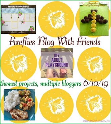 Blog With Friends, a multi-blogger project based post incorporating a theme, Fireflies. | Featured on www.BakingInATornado.com