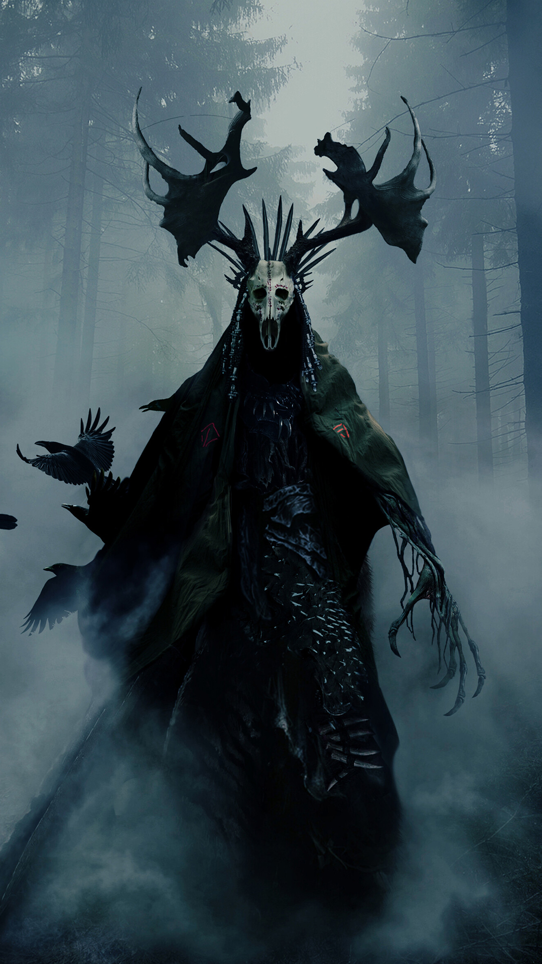 The Witcher phone wallpaper collection