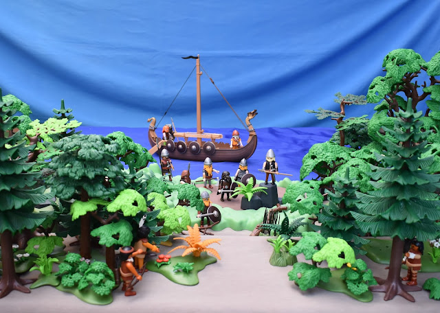 Playmobil Vikings Custom Figures and dioramas