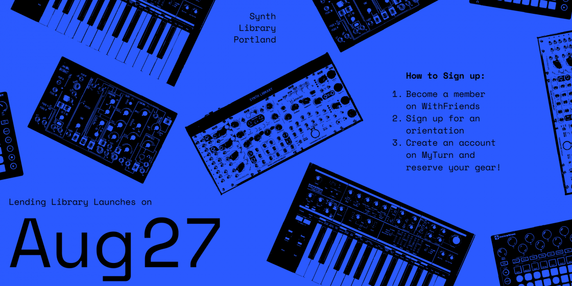 MATRIXSYNTH Synth Library Portland Lending Program Starts 8/27