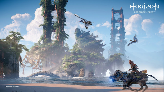 لعبة Horizon Forbidden West تستعرض عالمها الرائع بصور عالية الدقة 