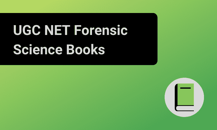 UGC NET Forensic Science Books