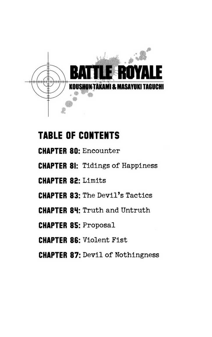 Battle Royale chapter 80 trang 5