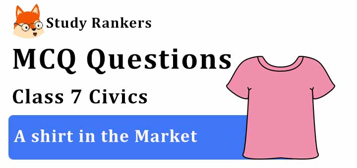 MCQ Questions for Class 7 Civics: Ch 9 A shirt in the Market