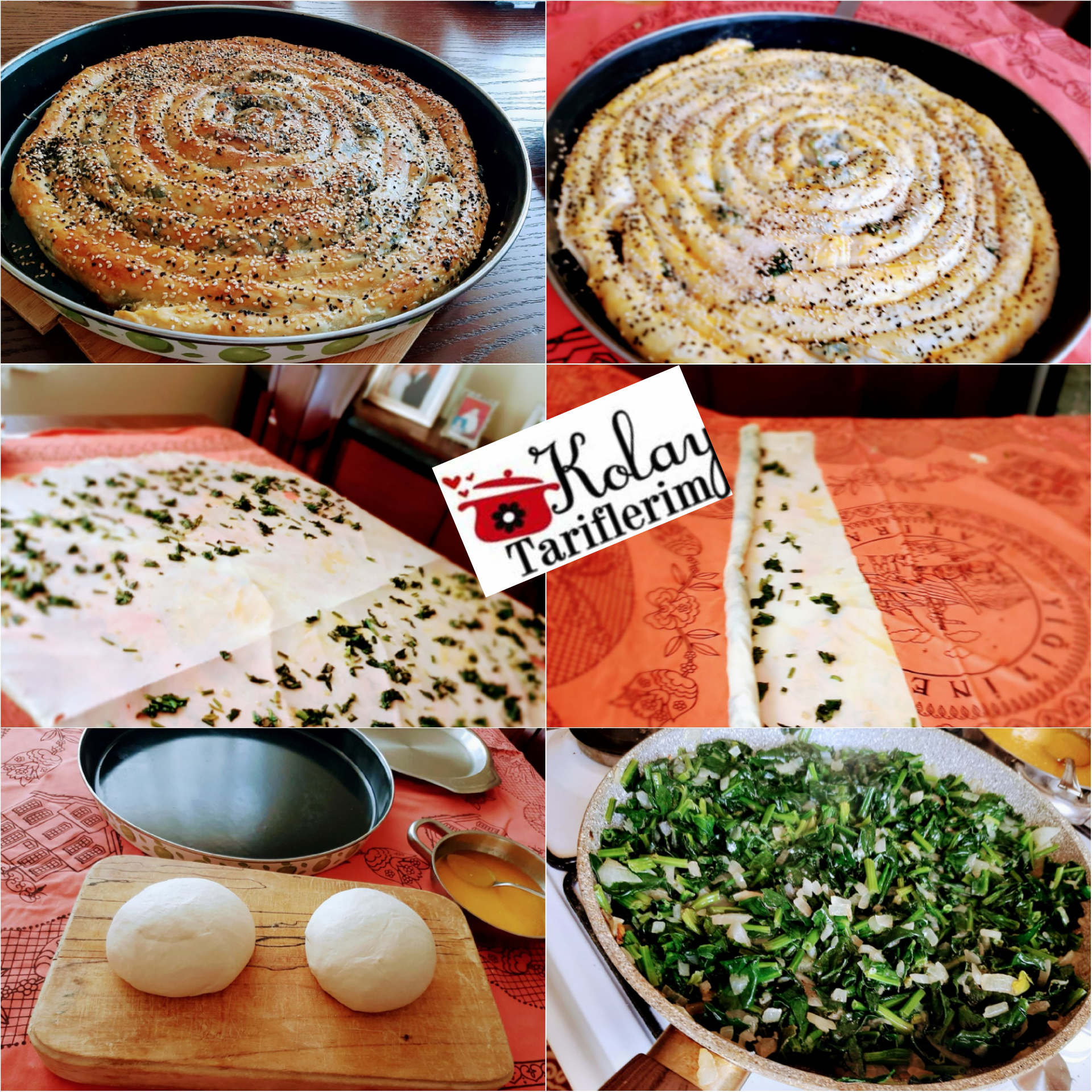 Çarşaf Böreği Tarifi (Ispanaklı) Kolay Tariflerim Pratik, Lezzetli