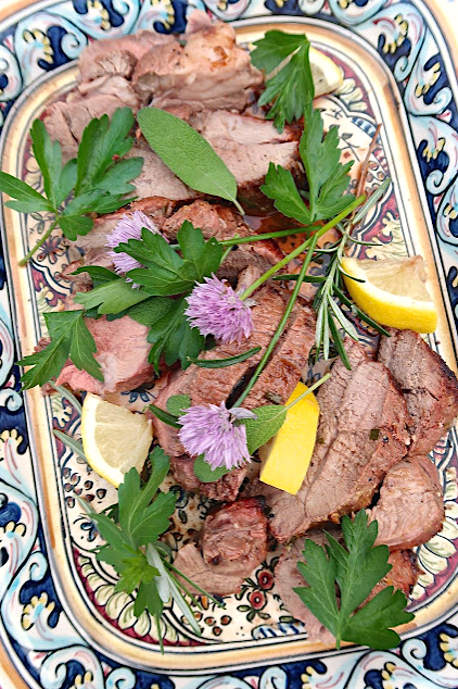 Scrumpdillyicious: Grilled Butterflied Leg of Lamb with Tangy Marinade