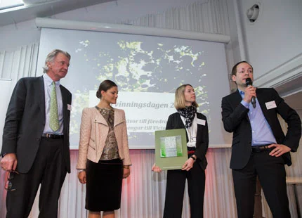 Crown Princess Victoria attended the Recycling Day conference Swedish Recycling Industries