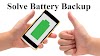 Solve Battery backup