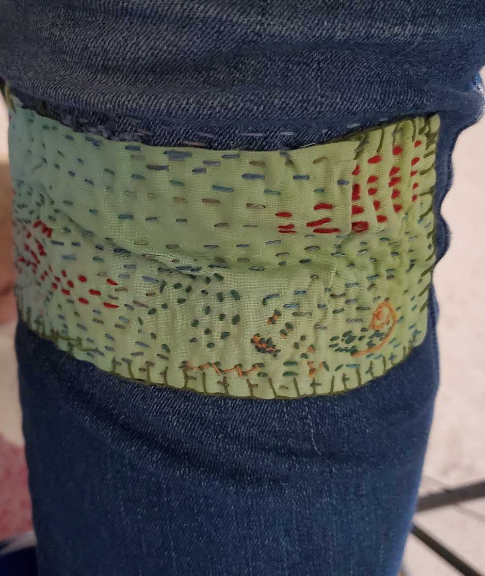 Sashiko Mending Patches - Stitched Modern