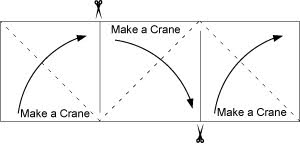 ප්ලුරල් කේන් එකක් හදමු (Origami Plural Cranes) - Your Choice Way