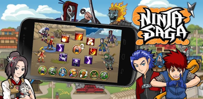 Game Ninja Saga untuk Hp Android