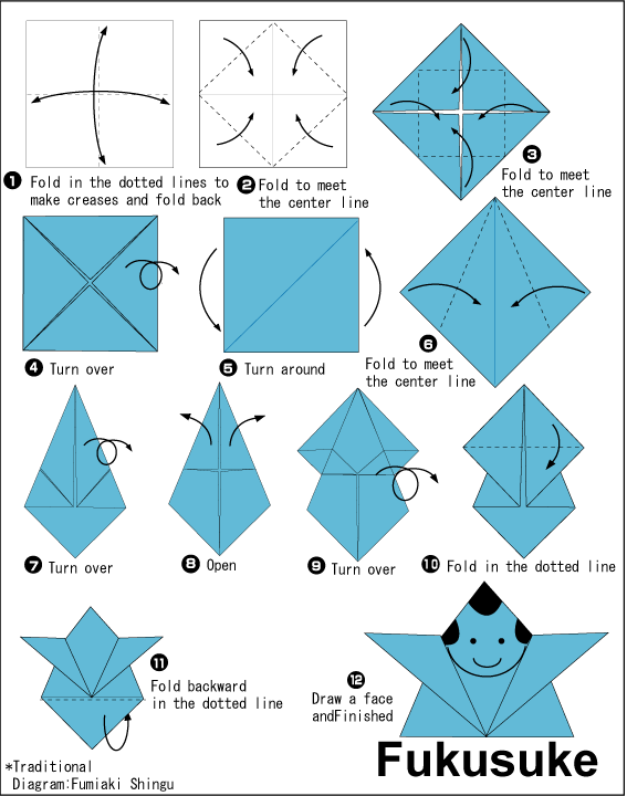 ෆුකුසුකේ හදමු (Origami Fukusuke) - Your Choice Way