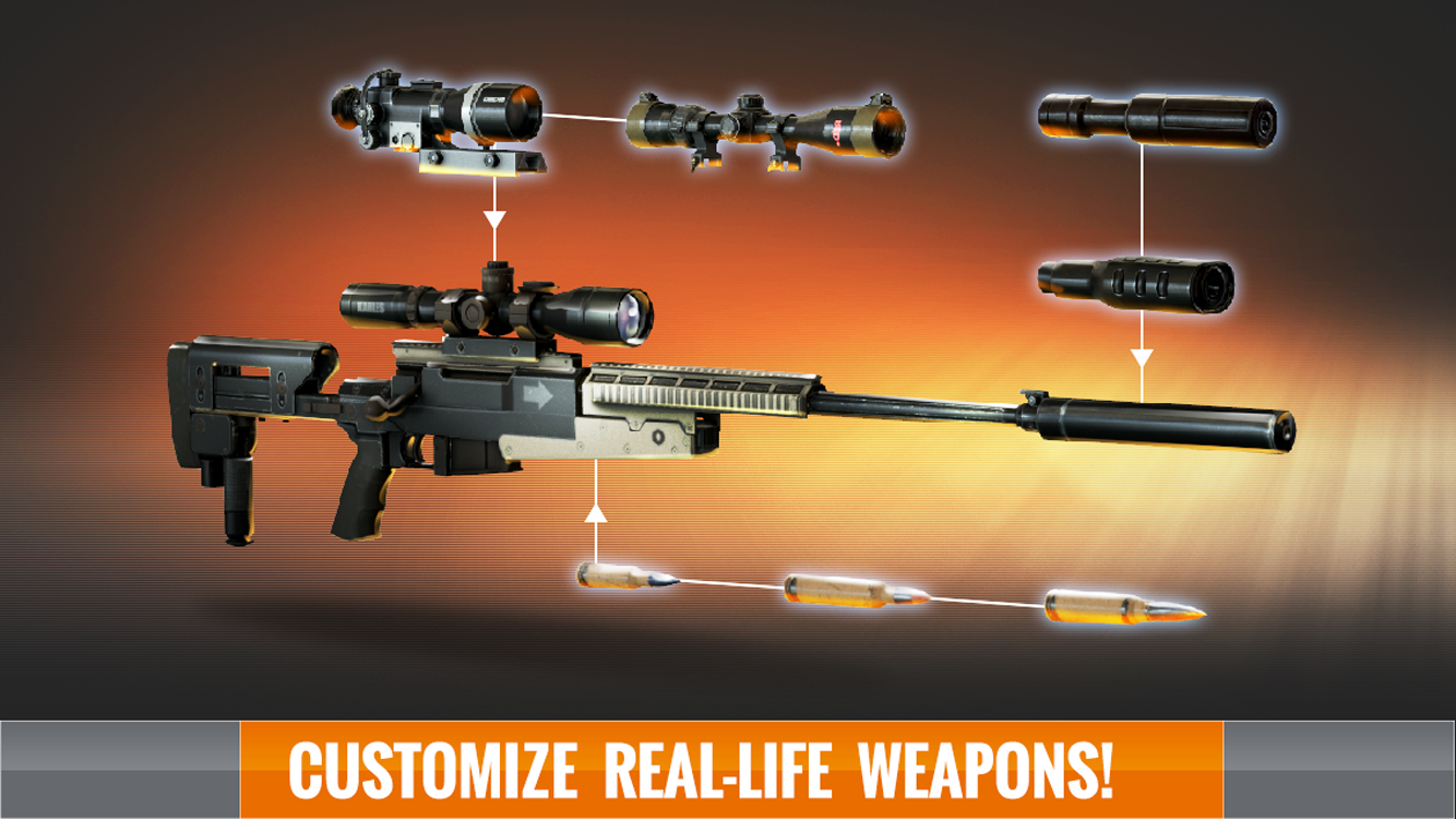 Free Download Game Sniper 3D Assassin 1.7 Apk Mod Terbaru 2015