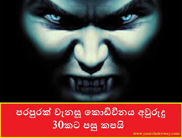 පරපුරක් වැනසූ කොඩිවිනය අවුරුදු 30කට පසු කපයි (Kodiwinaya) - Your Choice Way