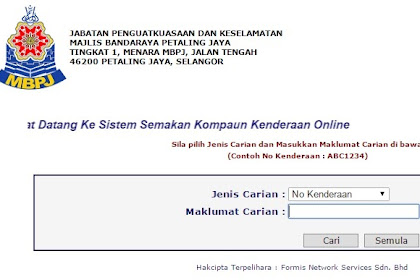 Mbpj Saman Pay Online