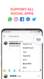 Bold Fonts for Instagram Stylish Text Fancy Font V 4.9 APK Unlocked Apps
