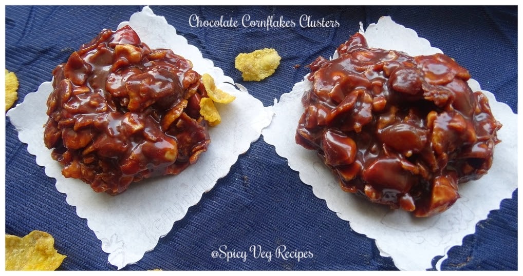Nutty-Chocolate-Cornflakes-cluster-Recipe-veg-spicy