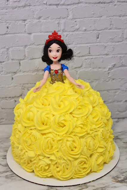 Snow White Doll Dress Cake