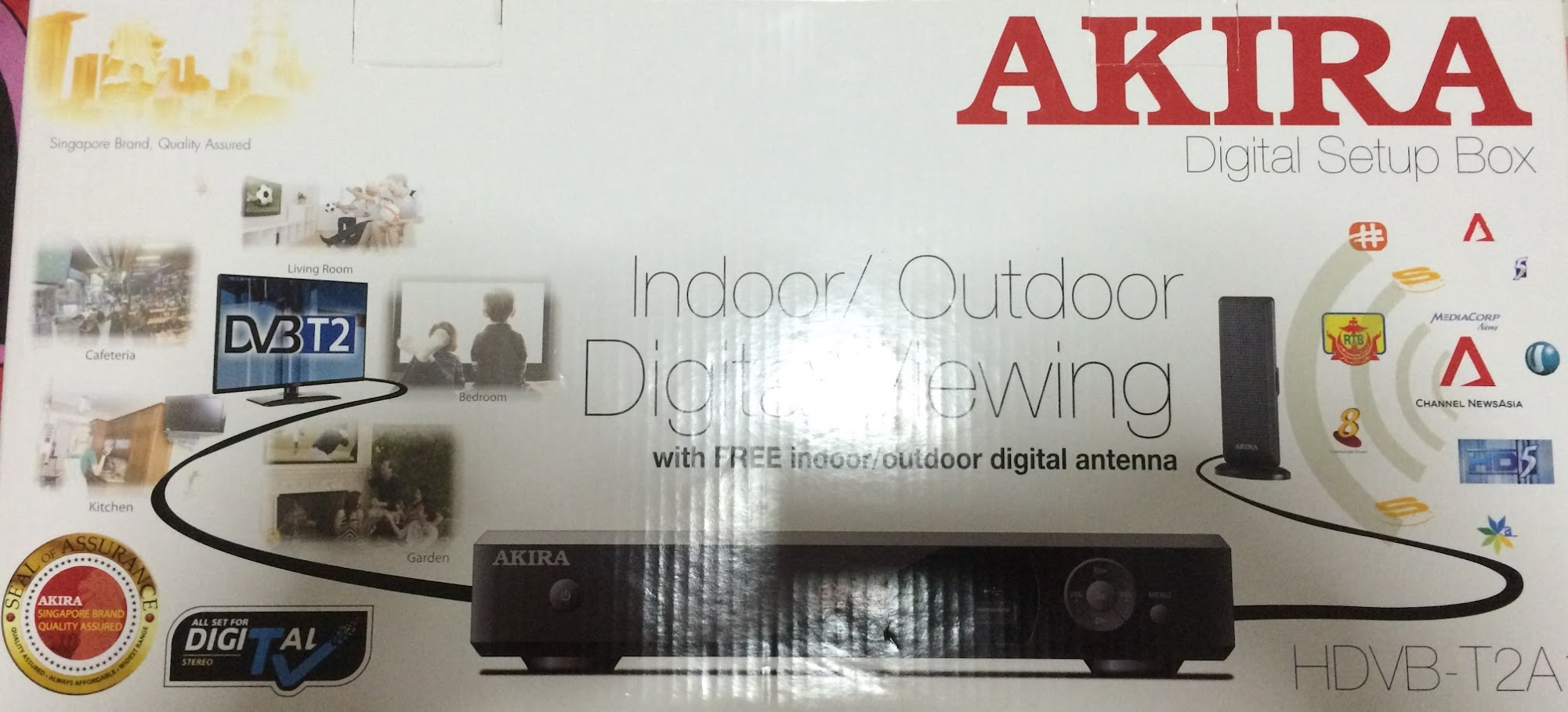 Akira Indoor/Outdoor Digital Viewing with Antenna