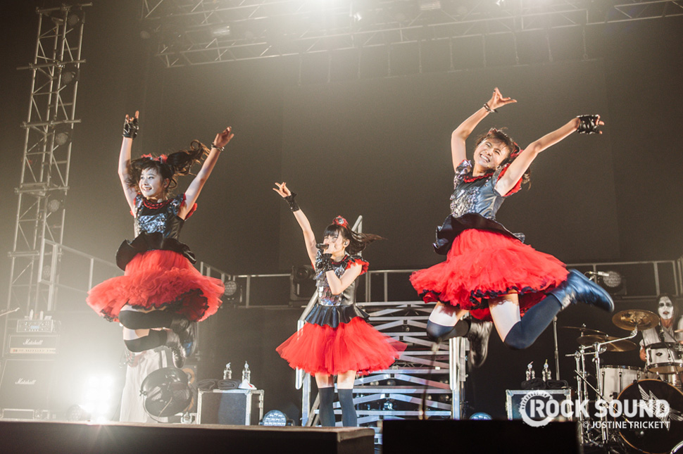 BABYMETAL closing out a show