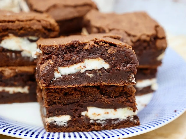 Peppermint Patty Brownies