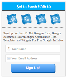 How To Add BluePrint Subscription Widget In Blogger : eAskme