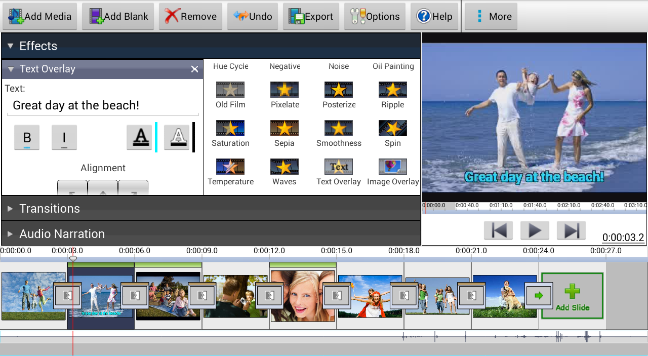 Photostage Slideshow