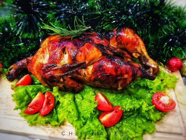 රෝස් කරන ලද කුකුල් මස් හදමු (Roast Chicken) - Your Choice Way