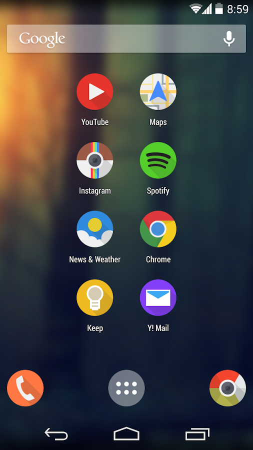 Click UI (Go Apex Nova theme) v2.0 APK cracked