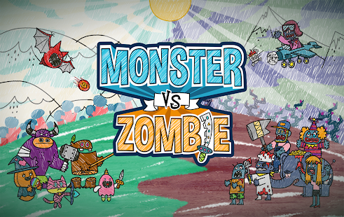 โหลดเกมส์ Monster VS Zombie APK โกง