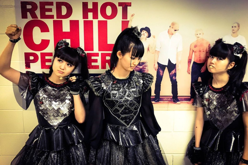 BABYMETAL supporting Red Hot Chili Peppers