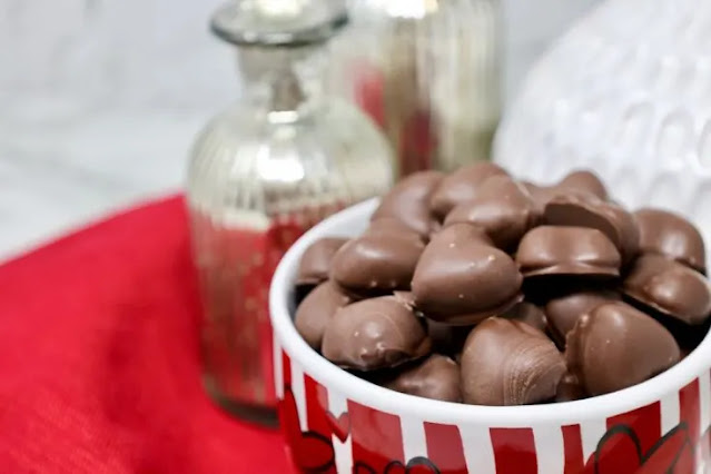 Chocolate Covered Cherry Hearts