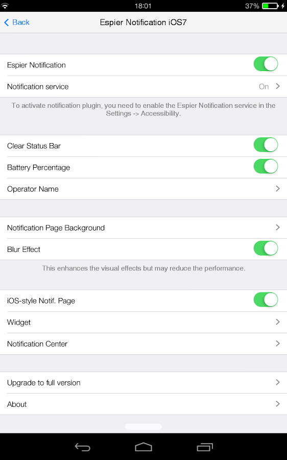 Espier Notification 7 Pro v1.2.8 APK Tools Apps Free Download